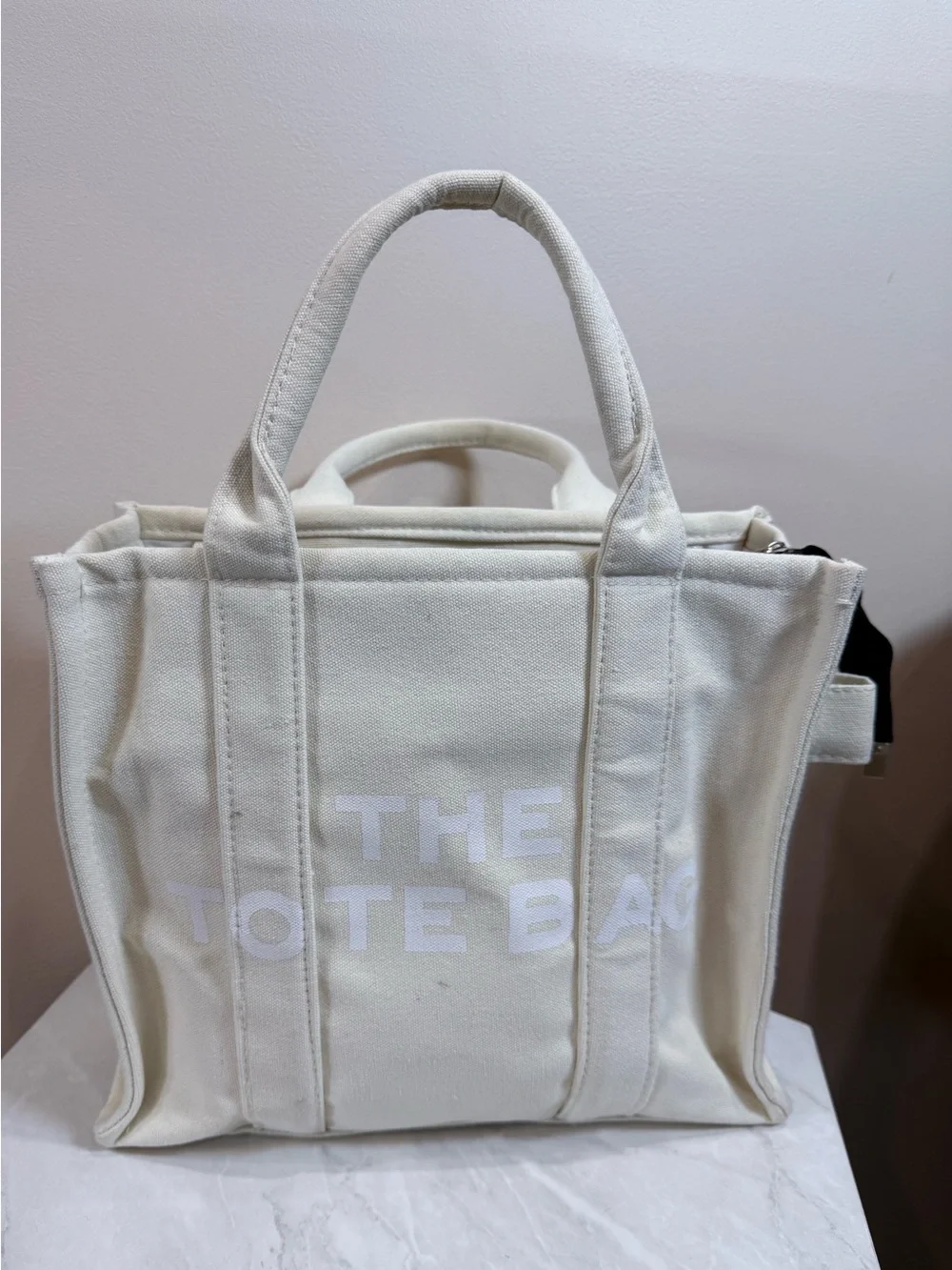 🔥Cream Canvas Tote Bag 
